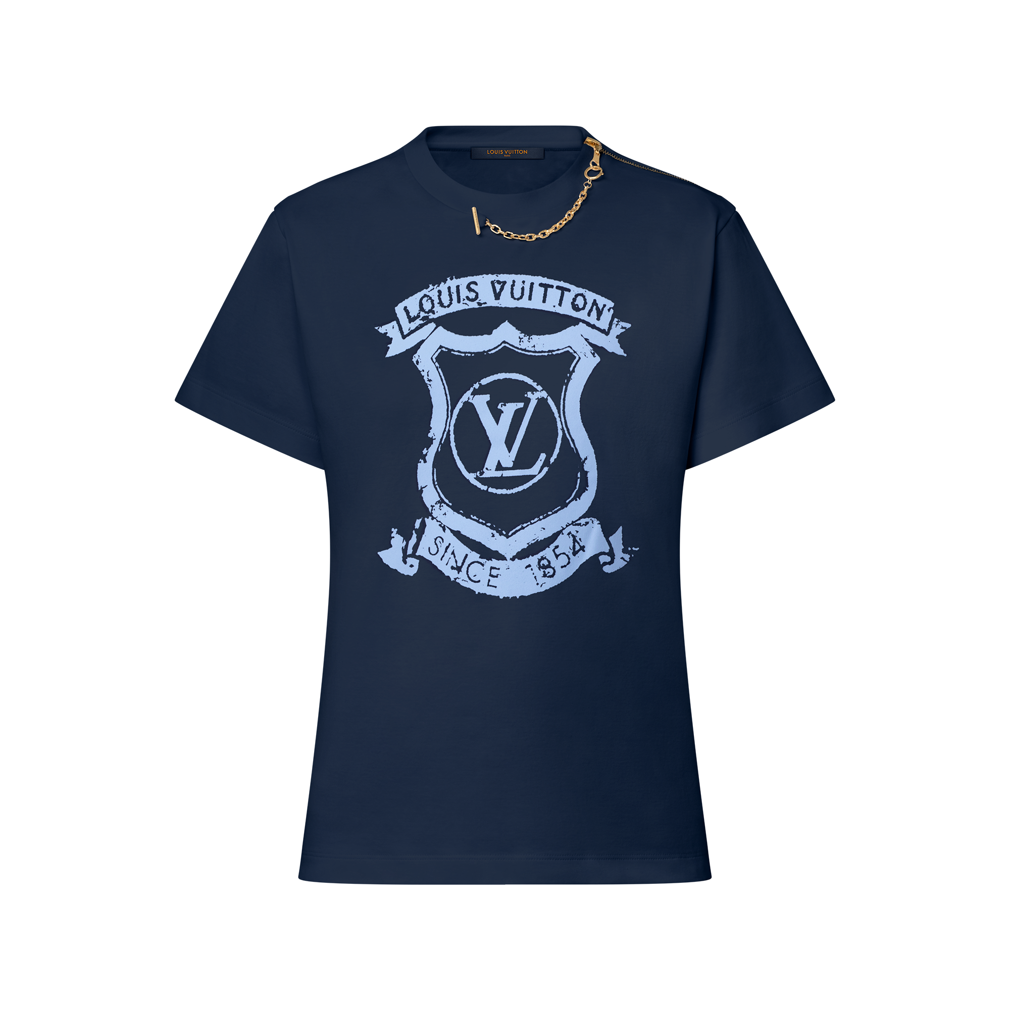 Camiseta com Estampa LV Crest - Ready-to-Wear | LOUIS VUITTON ®